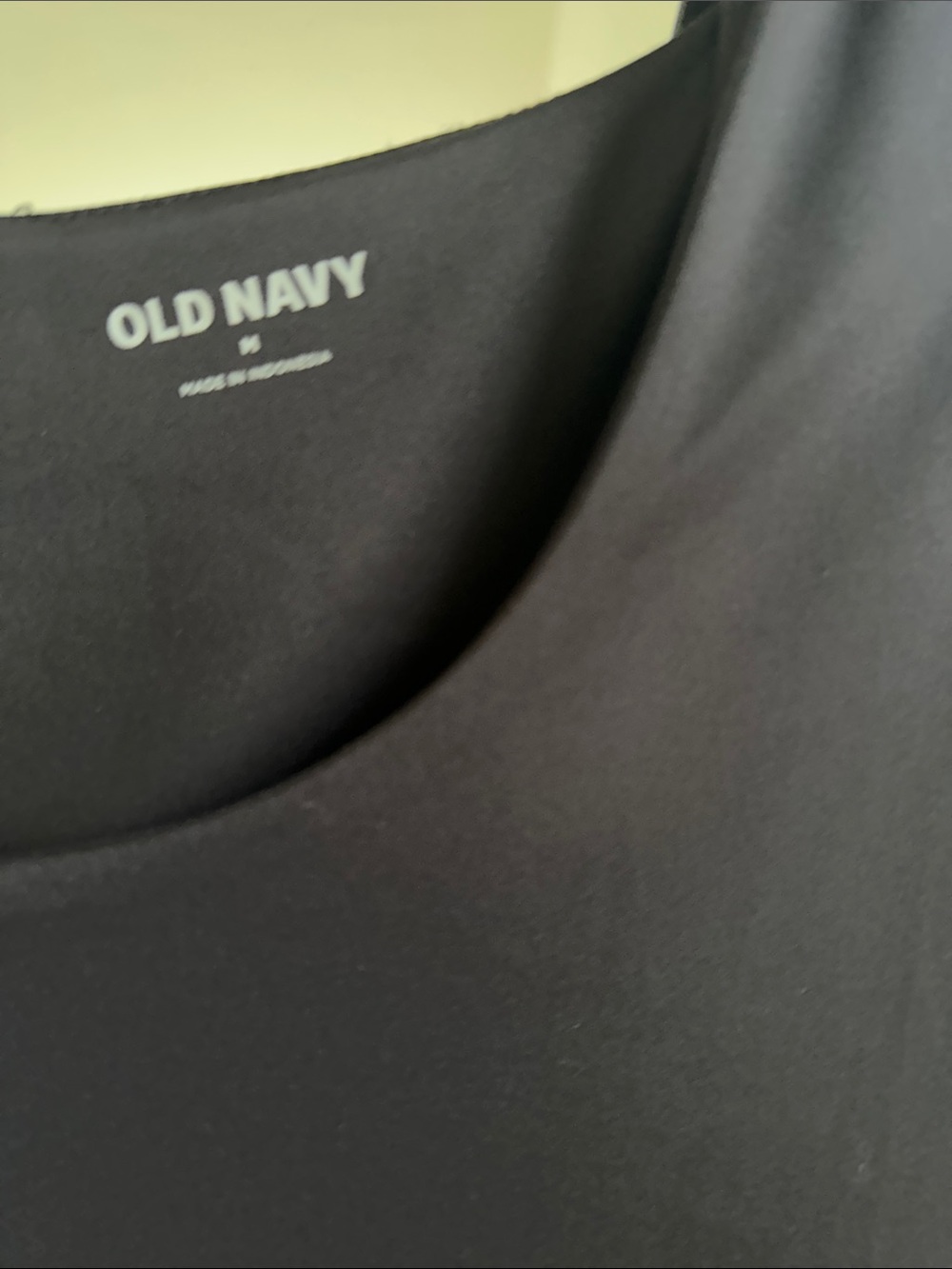 Old Navy Black Long-Sleeve Scoop-Neck Bodysuit - Picture 2 of 4